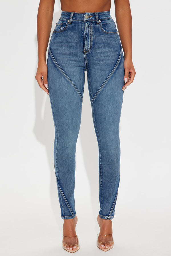 Starting Over Skinny Jeans - Dark Wash