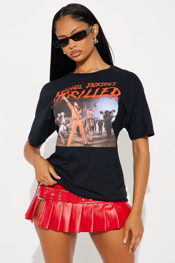 Michael Jackson Thriller Tee - Black