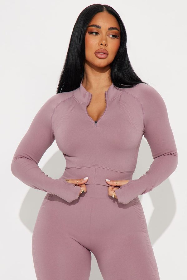 Cool Breeze Active Top - Mauve