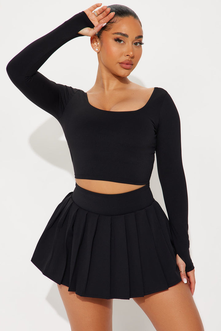 Got That Glow Active Top - Black