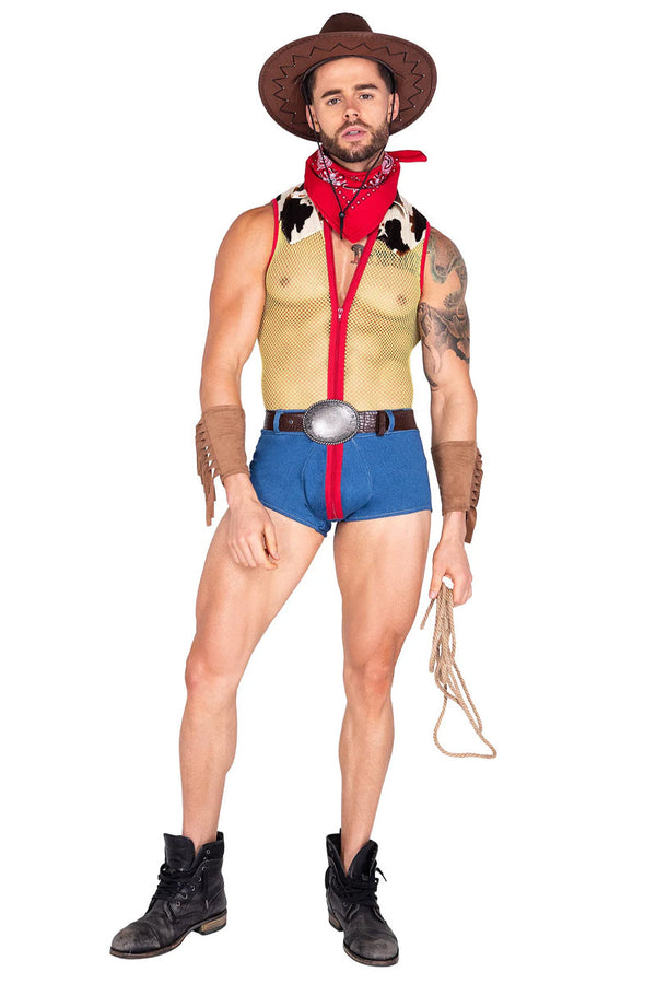 5019 - 4pc Playful Sheriff Mens Costume