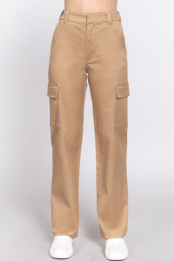 Straight Fit Long Pants