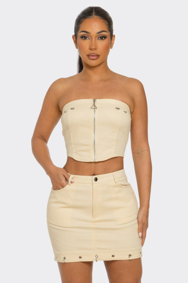 Space Girl Skirt Set