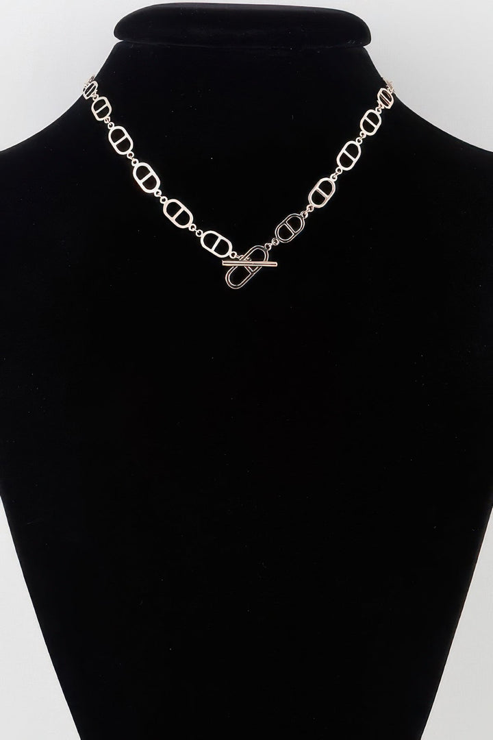 Mariner Chain Toggle Necklace
