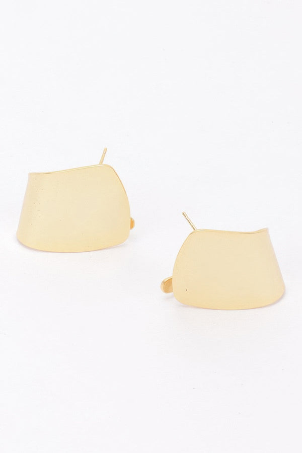 Gold Plated Metal Earring