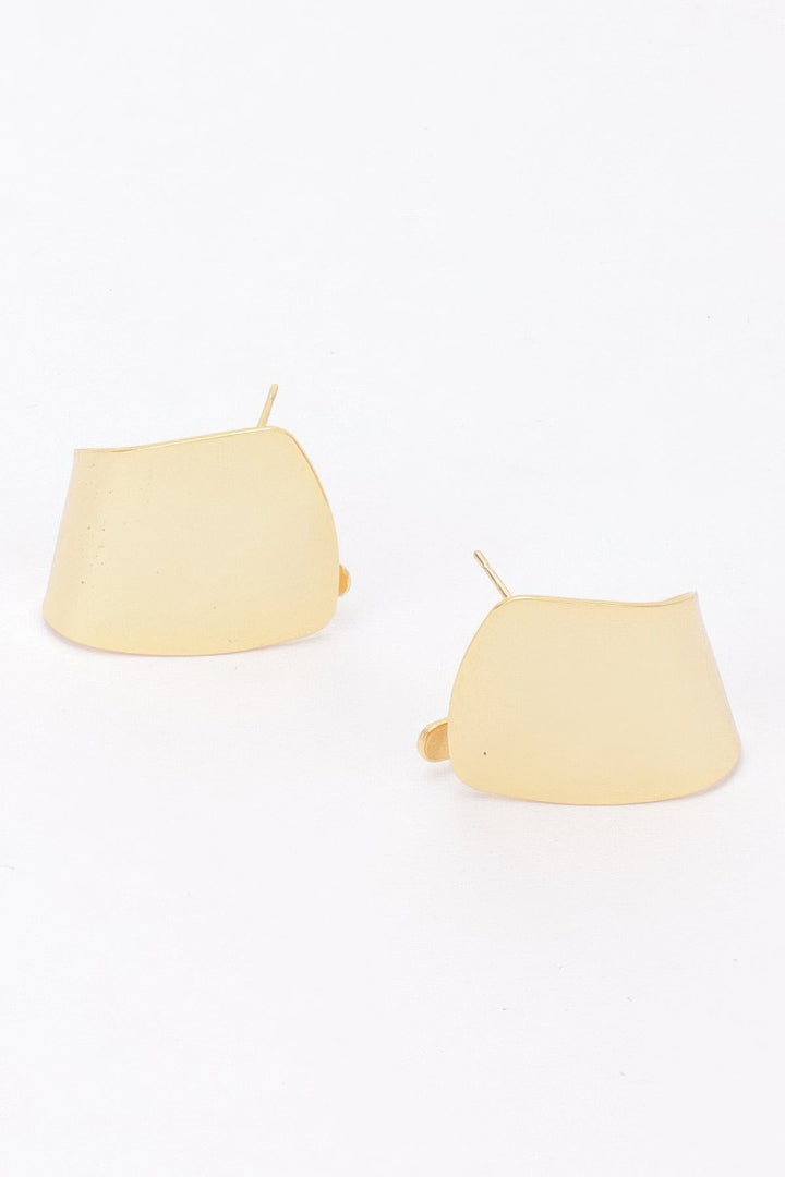 Gold Plated Metal Earring