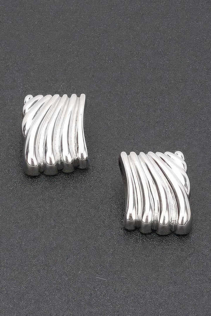 Gold Plated Metal Earring