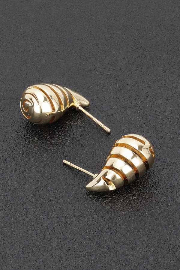 Metal Tear Drop Earring