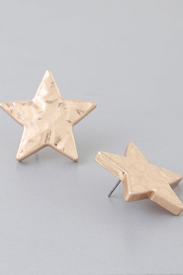 I'm A Star Indented Earrings