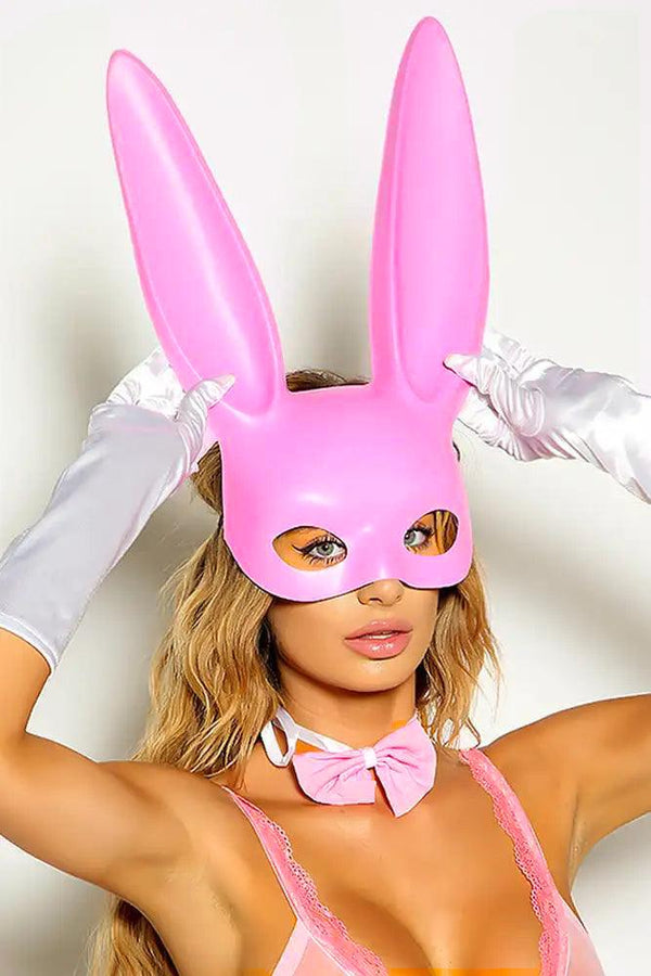 Barbie Pink Bunny Mask Costume Accessory