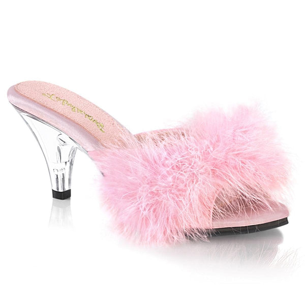 BELLE-301F Sexy Fur Heels