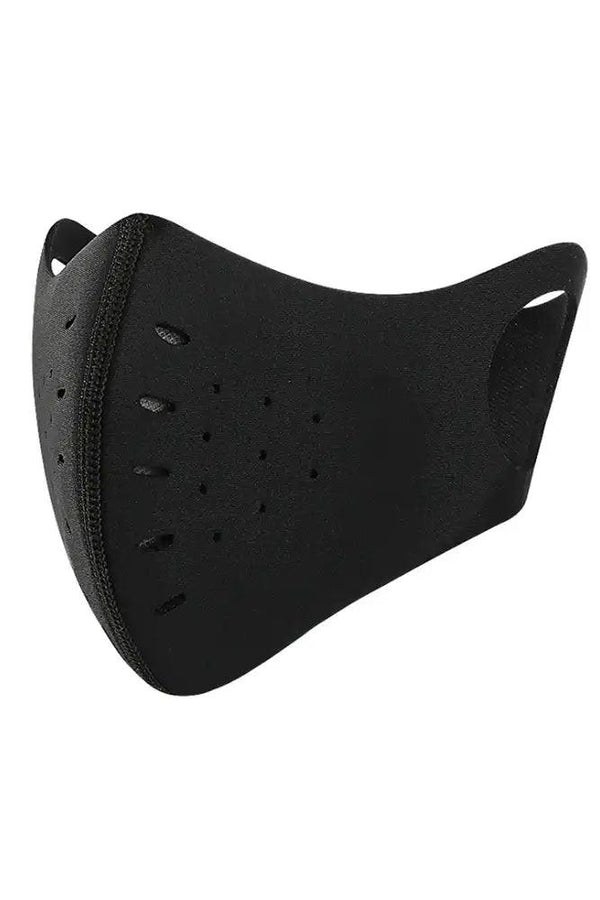 Black 5 Layer Respirator Reusable 1 Piece Face Mask