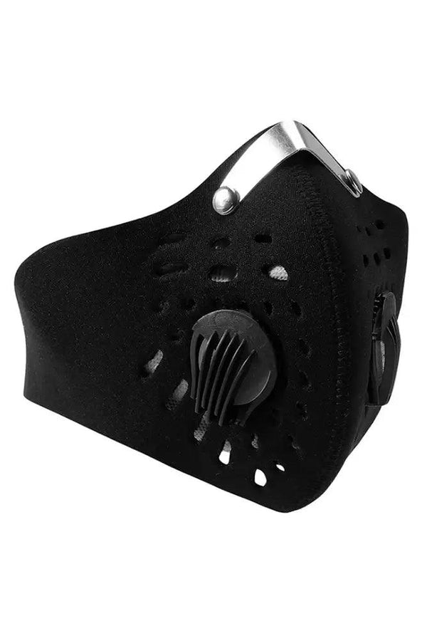 Black Respirator Protection Filter Reusable Face Mask