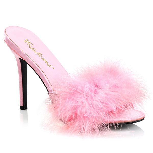 CLASSIQUE-01F Sexy Fur Heels