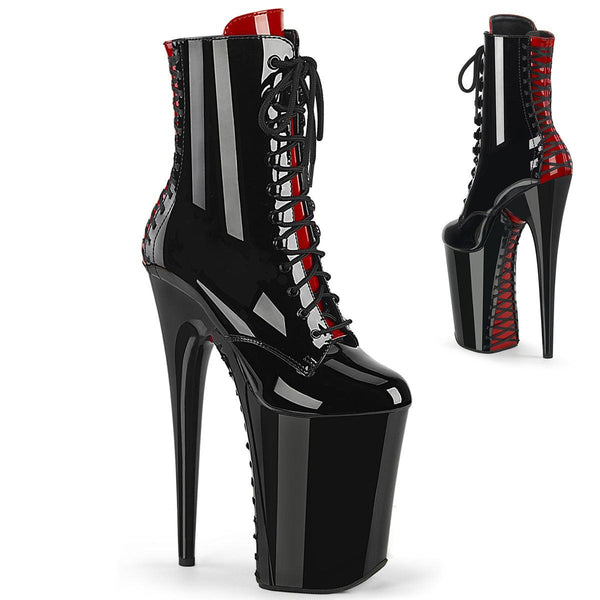 INFINITY-1020FH Sexy Platform Ankle Booties