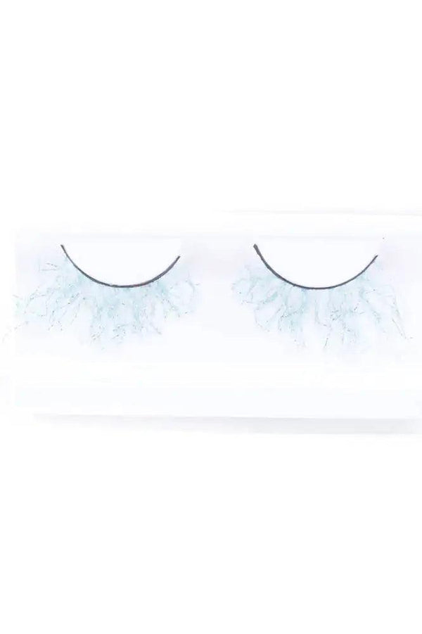 Light Blue Tinsel Synthetic Lashes