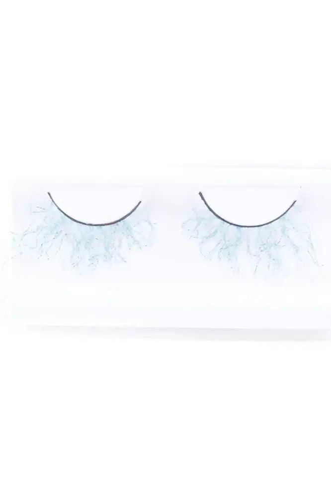 Light Blue Tinsel Synthetic Lashes