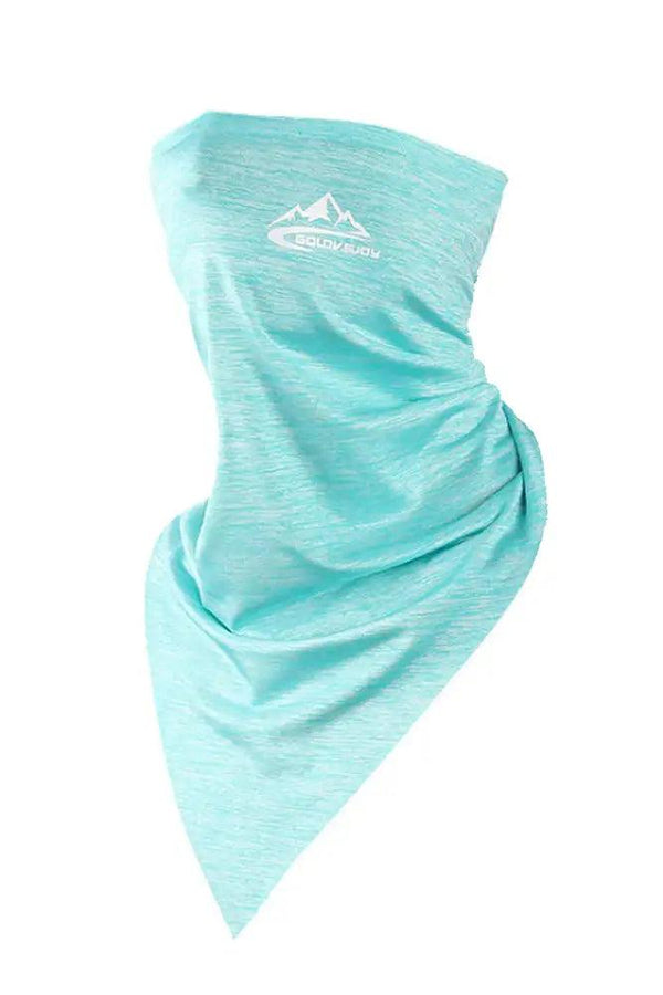 Mint Printed Bandanna Washable Face Neck Mask
