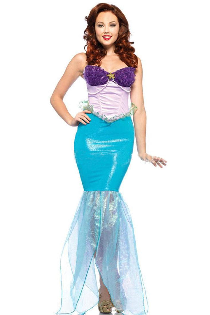 Purple Blue Mermaid Costume