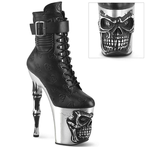 RAPTURE-1020STR-02 Sexy Platform Ankle Booties