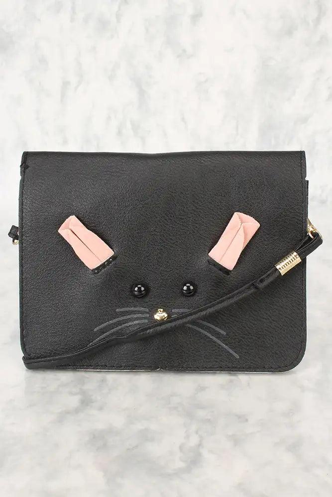 Sexy Black Mouse Small Crossbody Handbag