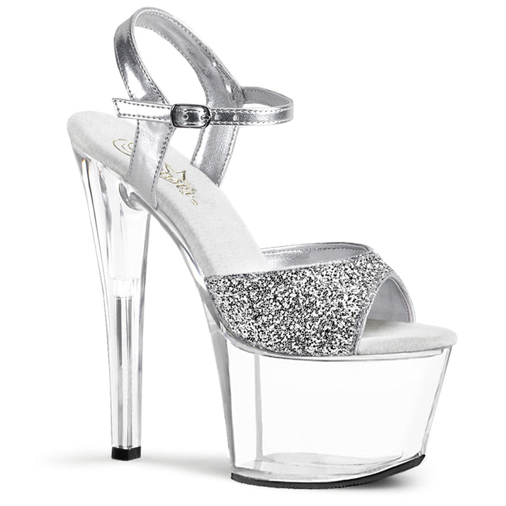 SKY-310 Sexy Clear Bottom Platform High Heels