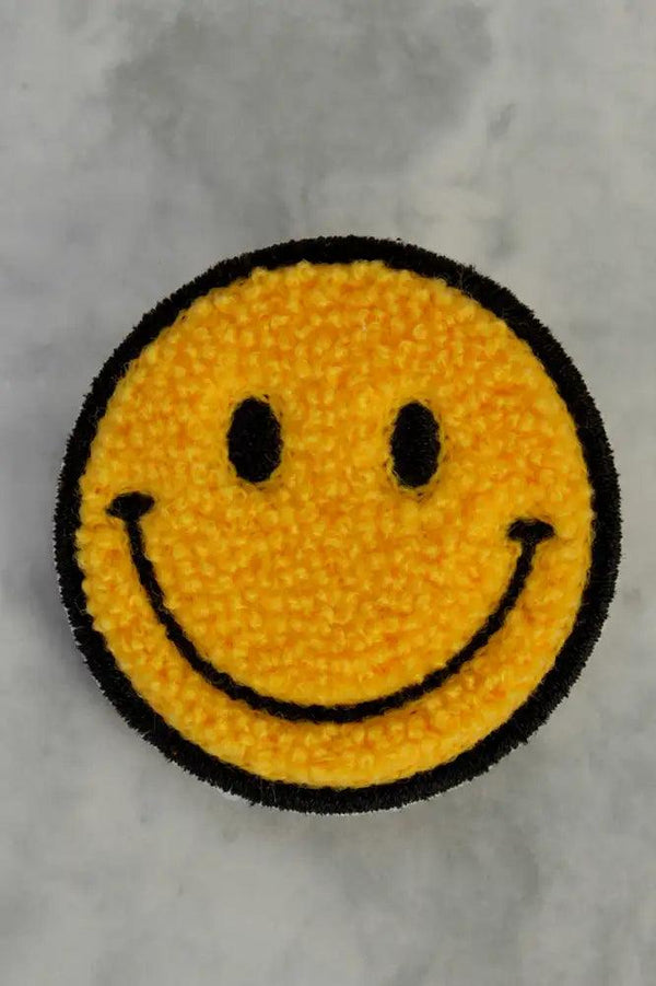 Smile Embroidered Fabric Patch Miscellaneous Accessory