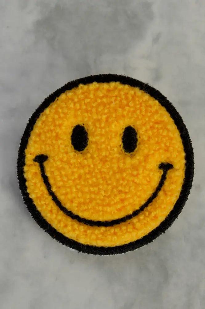 Smile Embroidered Fabric Patch Miscellaneous Accessory