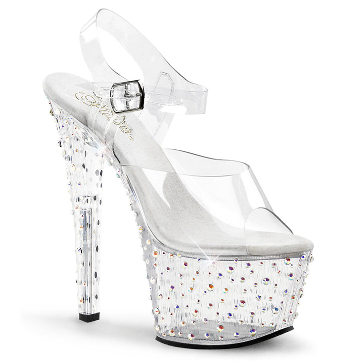 STARDANCE-708 Sexy Clear Bottom Platform High Heels